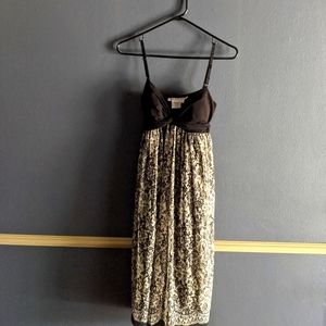 Black•Silver Cocktail/Evening Dress